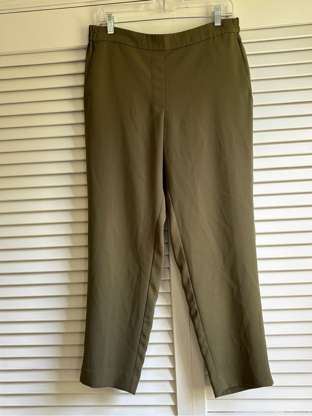 J.Crew Jamie Pant Olive Green Size 12 Travel